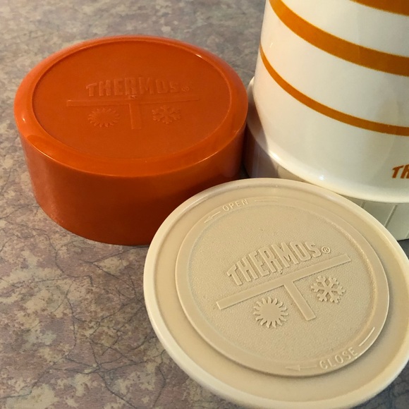 70's Large Thermos Beverage Container - Hot/Cold Storage - RV - Camping - Picture 5 of 10